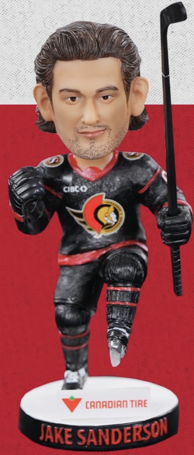 Jake Sanderson bobblehead