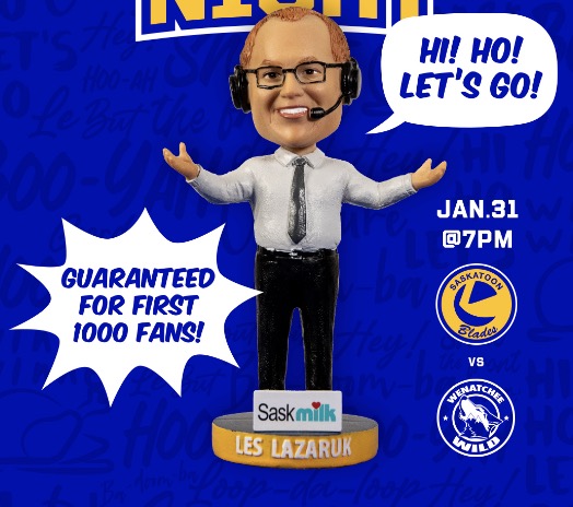 Les Lazaruk bobblehead